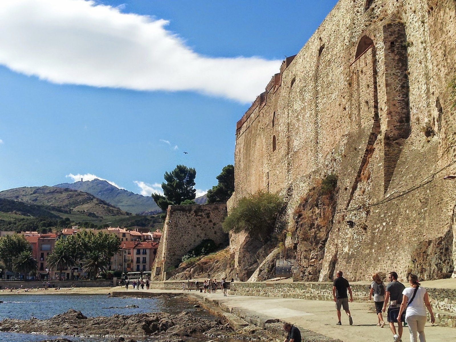 Walking in Collioure