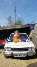 Bernie the Bear with Lola. Bernie the Bear with Lola!